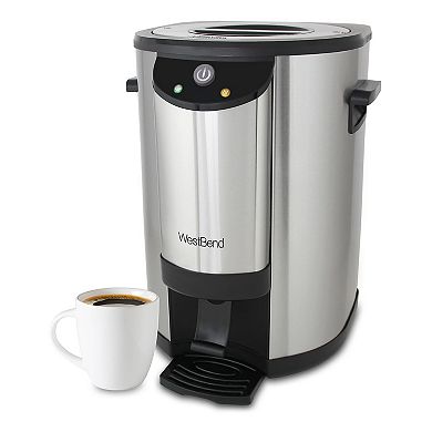 West Bend 42-Cup Double-Walled Stainless Steel Coffee Urn