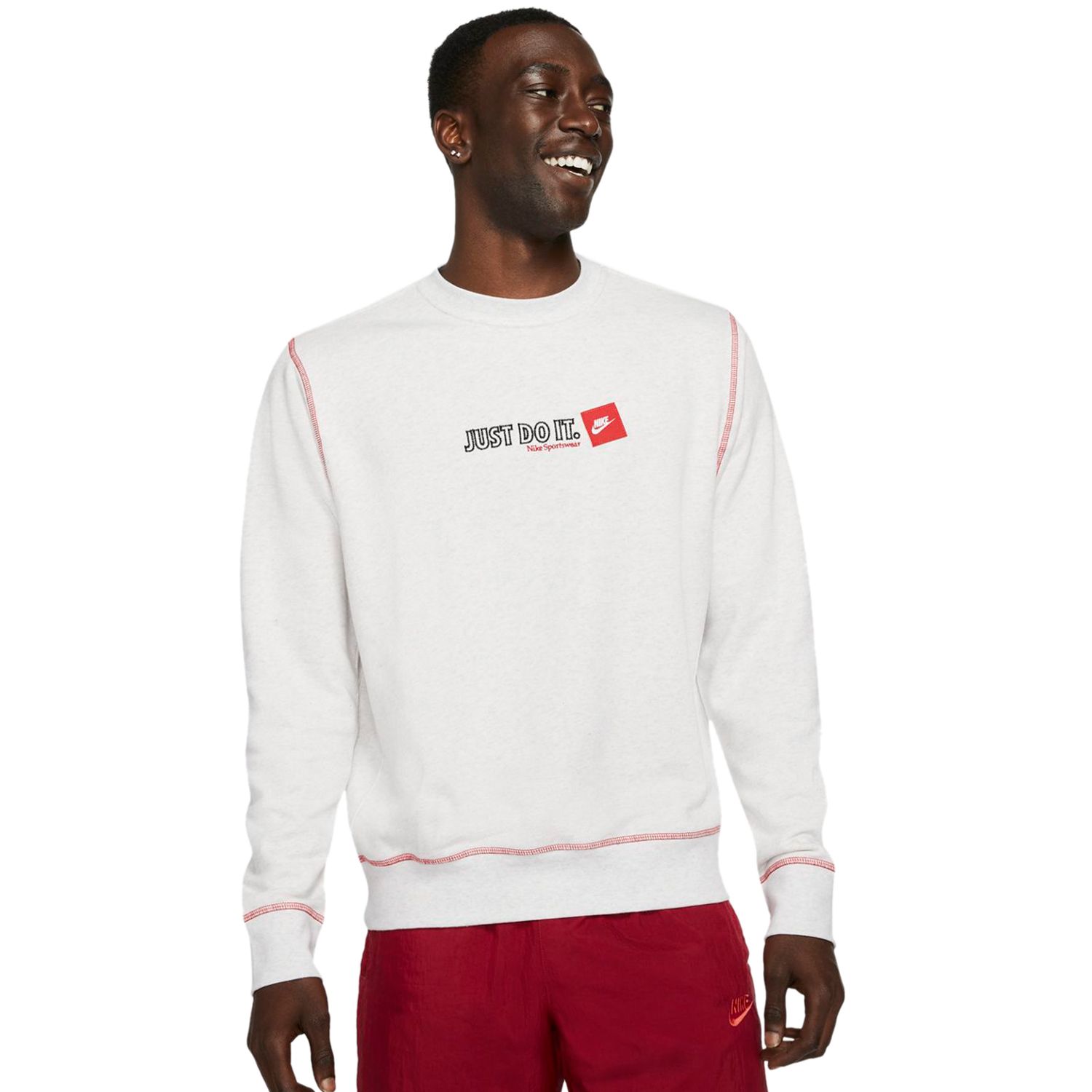 nike french terry sweatshirt