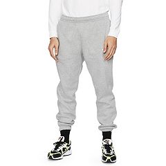 Nike gray best sale sweatpants men