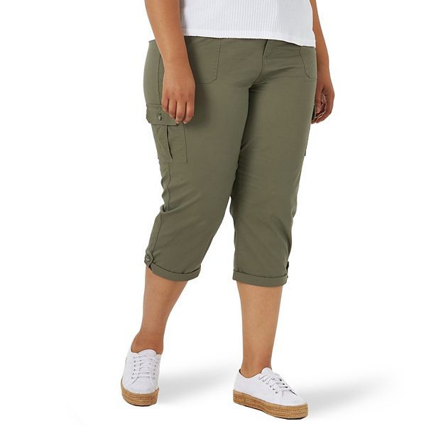 Plus Size Lee® Flex-To-Go Cargo Capris