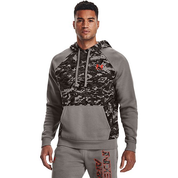 Under armour rival fleece camo clearance hoodie