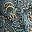 Blue Rustic Paisley