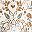 Cream Fall Floral