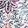 Cream Mirror Floral