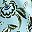Sky Blue Big Floral