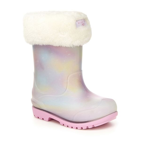 Stride Rite 360 Gecko Toddler Girls' FauxFur Snow Boots