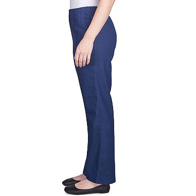 Women's Alfred Dunner Proportioned Denim Pants