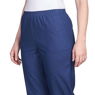 Women's Alfred Dunner Proportioned Denim Pants