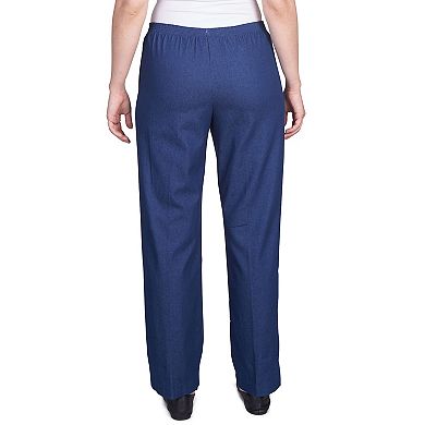 Women's Alfred Dunner Proportioned Denim Pants