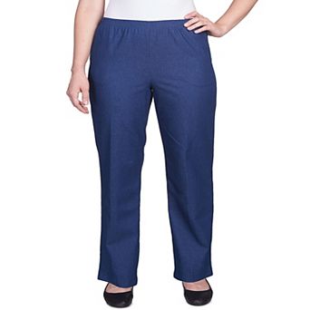 Women's Alfred Dunner Proportioned Denim Pants