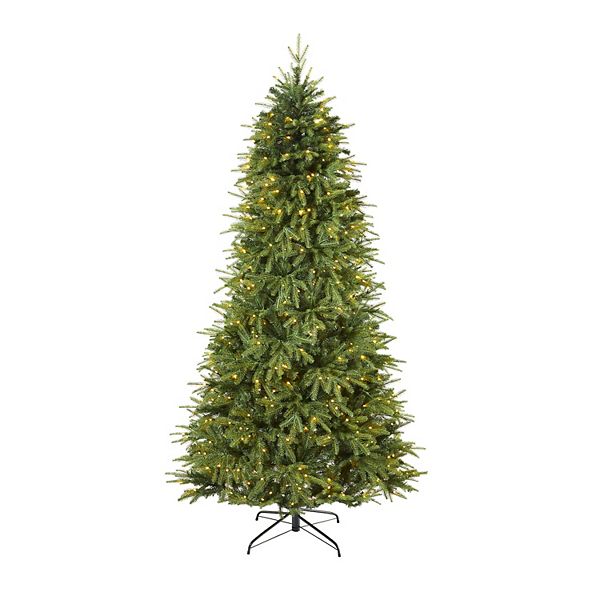 nearly natural 7-ft. Vancouver Fir 500-Light LED Artificial Christmas Tree - Green
