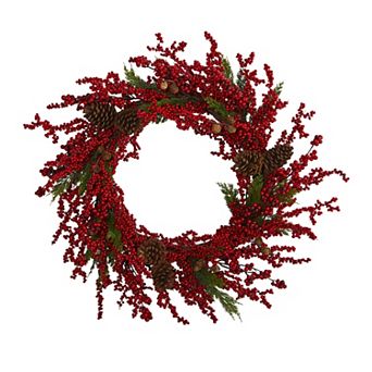 nearly natural Cypress Berries Artificial Wreath