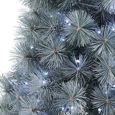 nearly natural 4-ft. Pre-Lit Snowy Mountain Pine Artificial Christmas Tree