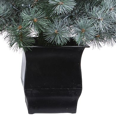 nearly natural 4-ft. Pre-Lit Snowy Mountain Pine Artificial Christmas Tree