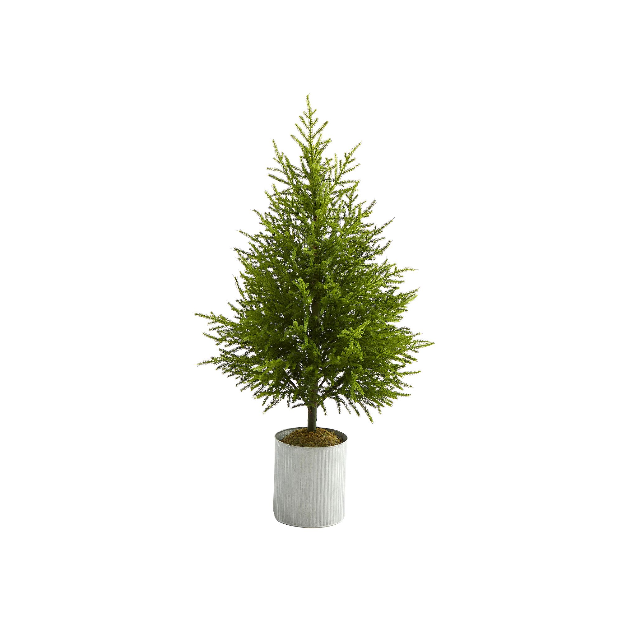 nearly natural 49-in. Norfolk Island Pine Artificial Christmas Tree, Green