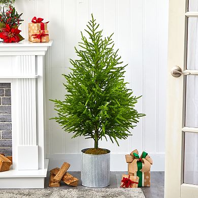 nearly natural 49-in. Norfolk Island Pine Artificial Christmas Tree