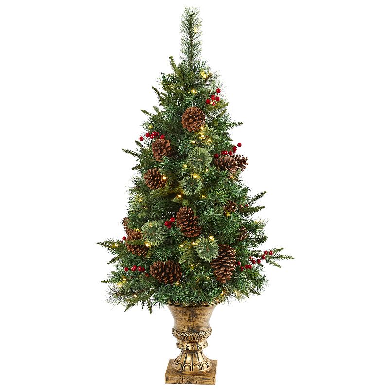 18316189 nearly natural 4-ft. Pine Artificial Christmas Tre sku 18316189