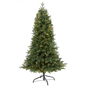 nearly natural 5-ft. Pre-Lit Vermont Fir Artificial Christmas Tree