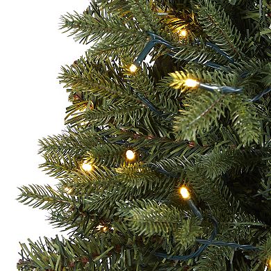 nearly natural 5-ft. Pre-Lit Vermont Fir Artificial Christmas Tree