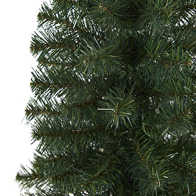 nearly natural 2-ft. Pre-Lit Artificial Christmas Tree