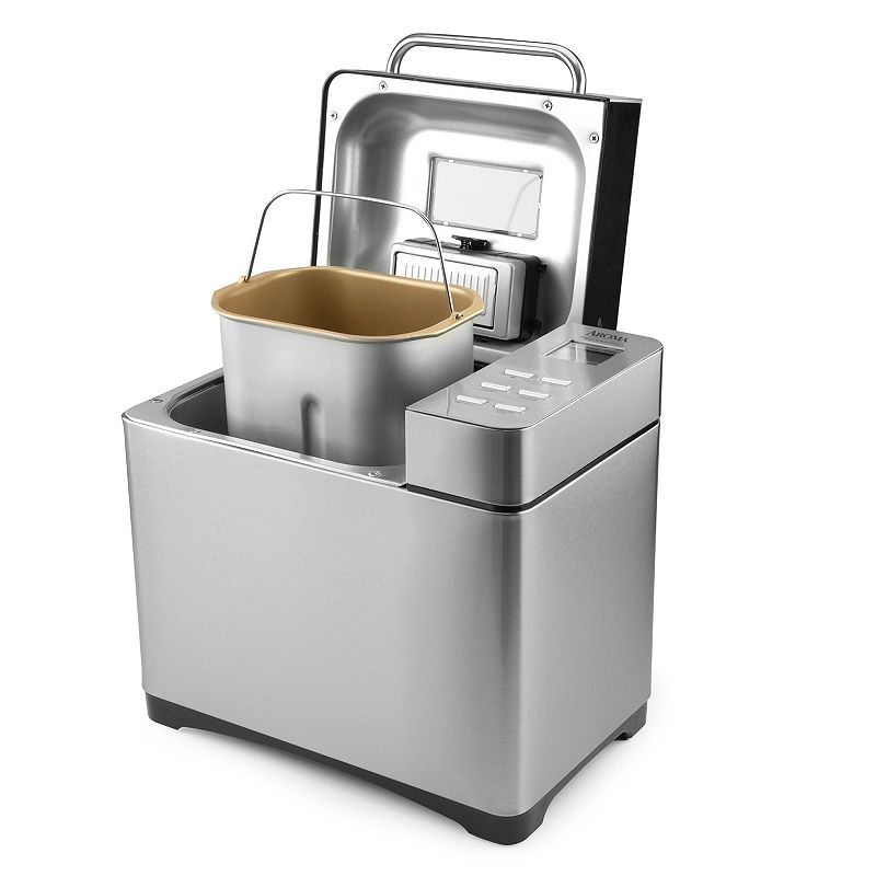 UPC 021241002707 product image for Aroma 2-lb. Stainless Steel Bread Maker, Multicolor | upcitemdb.com