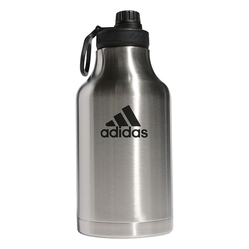 adidas Steel 2-Liter Metal Bottle, Multicolor
