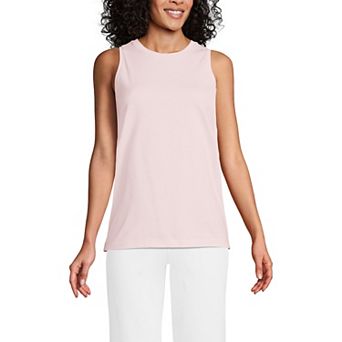 Women's Lands' End Supima Cotton Crewneck Tank