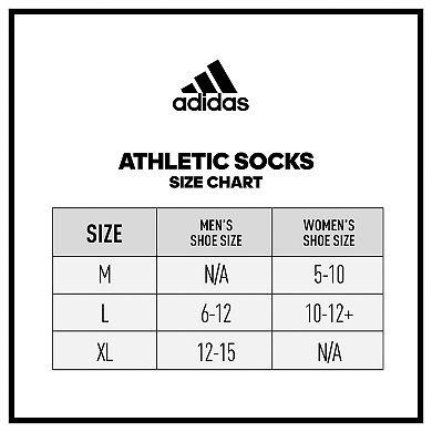 Men's adidas 3-pack Cushioned Quarter Socks