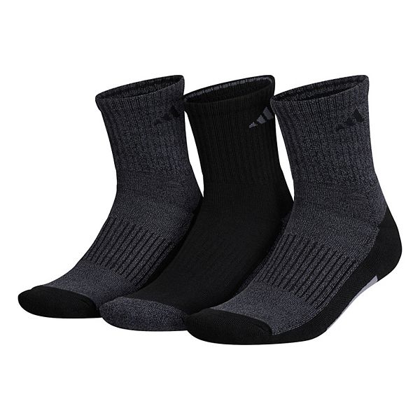 Men's adidas 3-pack Cushioned Mid-Crew Socks