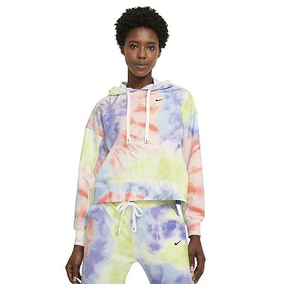 Women s Nike Dri FIT Get Fit Tie dye Pullover Training Hoodie