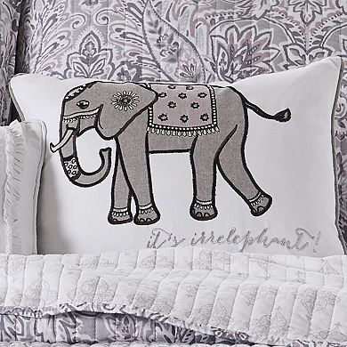 HomThreads Rachelle Elephant Pillow