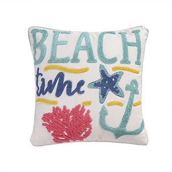 Homthreads Playa Vista Beach Time Pillow