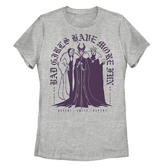 Disney's Villains Juniors' "Bad Girls Have More Fun" Graphic Tee