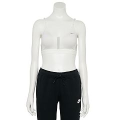 Buy Nike Women's Polyester Wire Free Sports Bra (DD1433-100 White_M) at