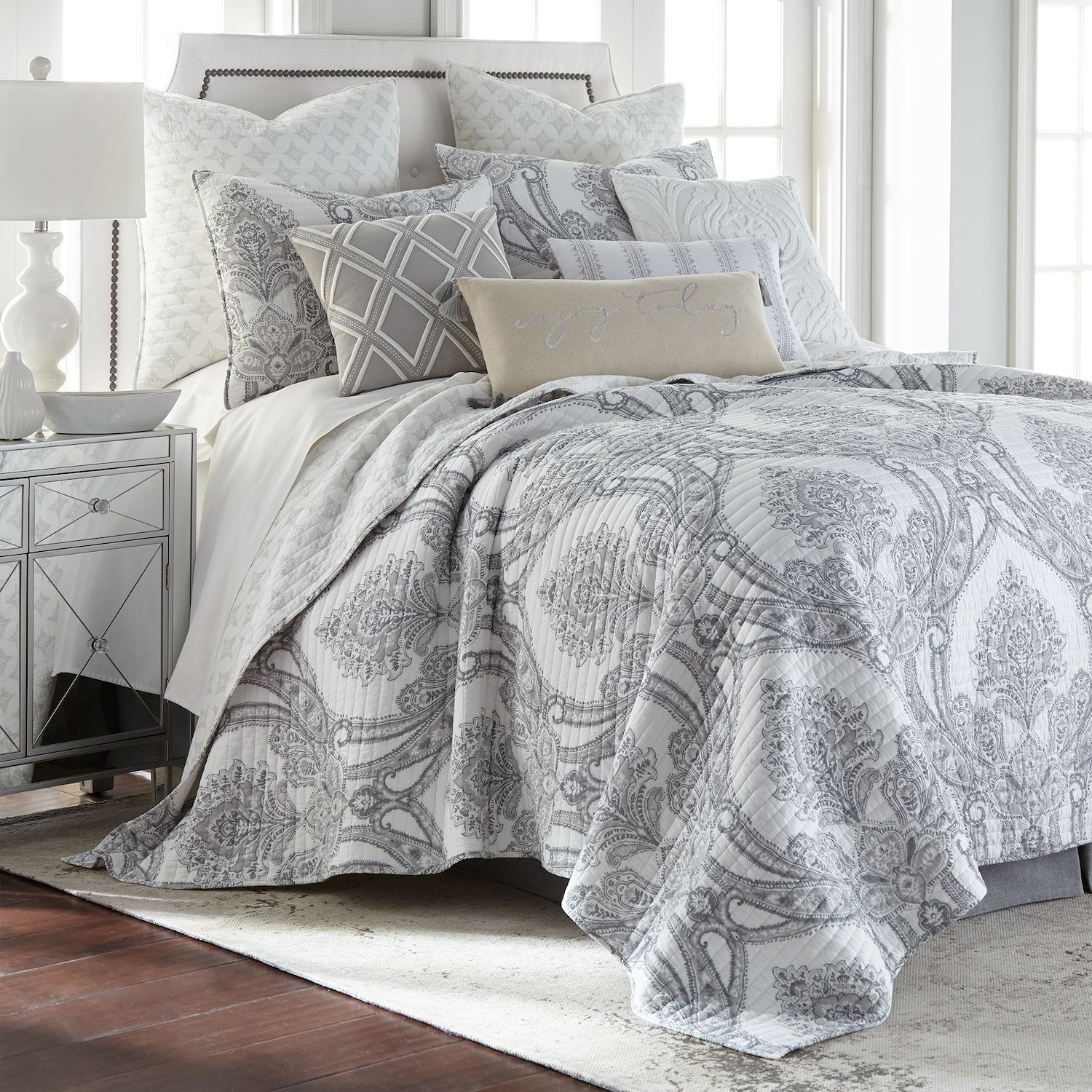 Image for Levtex Home Novara Gray Quilt Set with Shams at Kohl's.