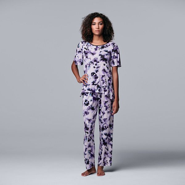 Kohls petite best sale womens pajamas