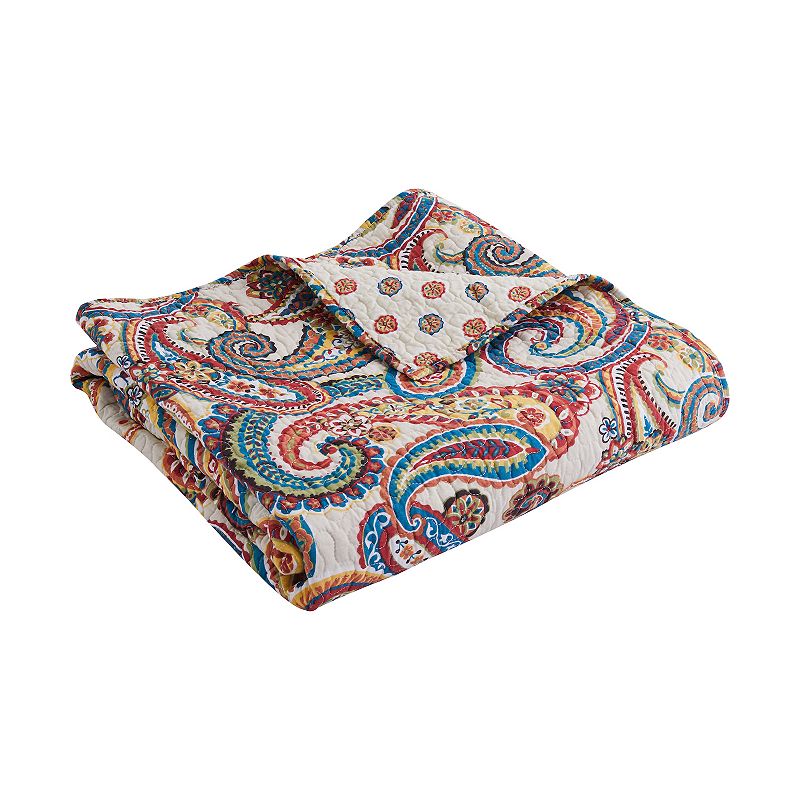 Levtex Home Alyssa Quilted Throw, Multicolor