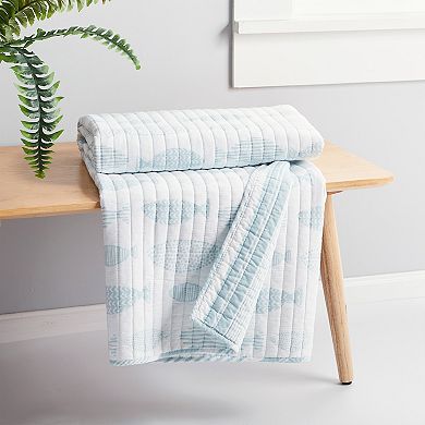 Levtex Home Aqua Breeze Quilted Throw
