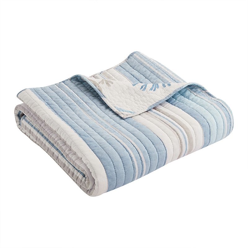 Levtex Home Ipanema Quilted Throw, Blue