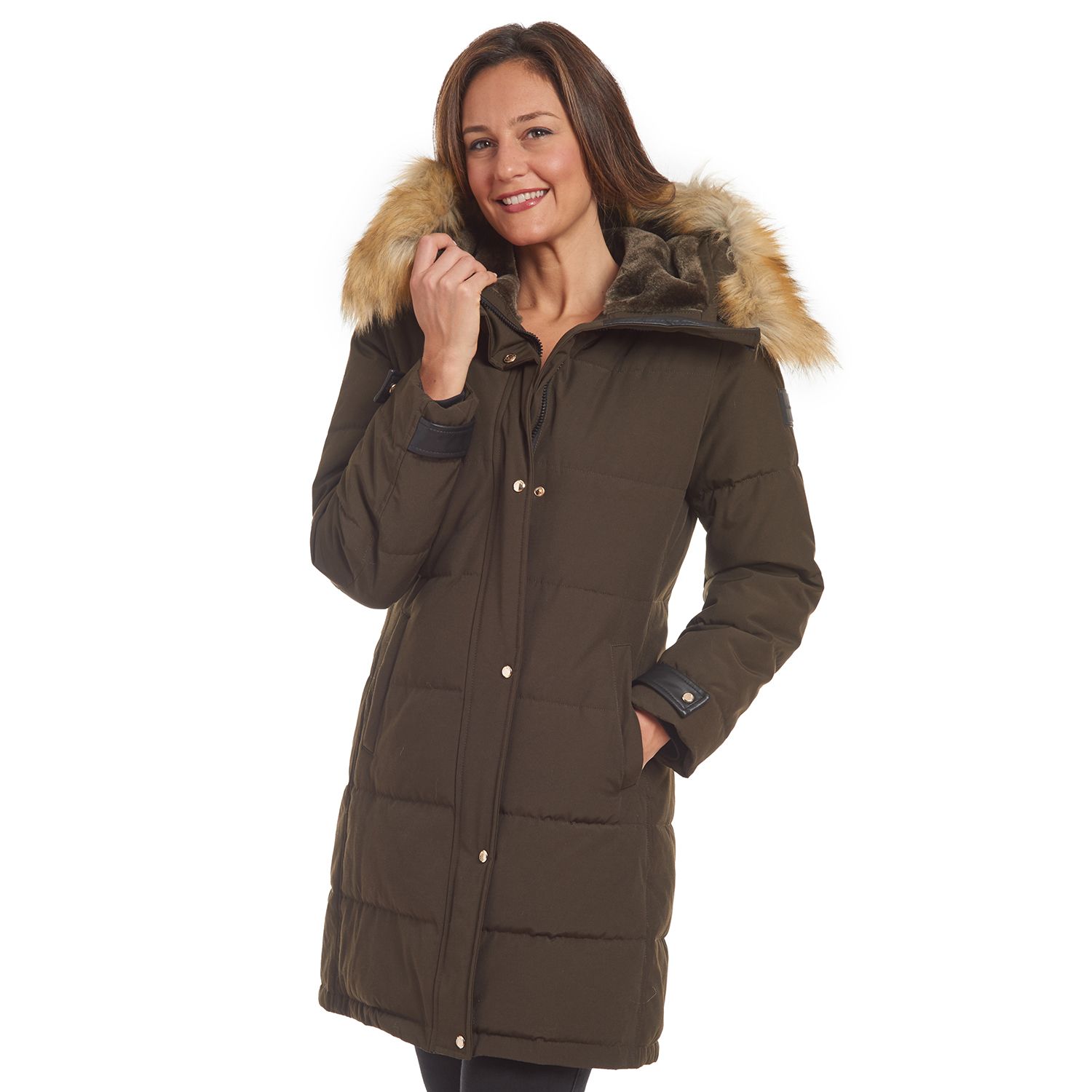 kohls womens plus size winter coats