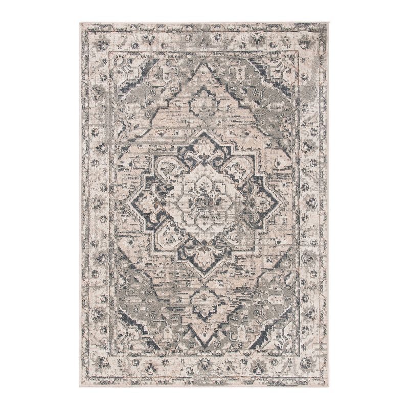 Safavieh Pyramid Lily Rug, White, 8X10 Ft