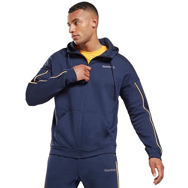 Navy blue reebok discount hoodie