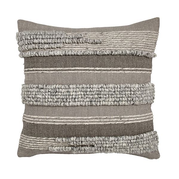 Marled Textured Throw Pillow