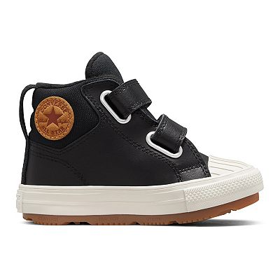 Leather converse kohls best sale