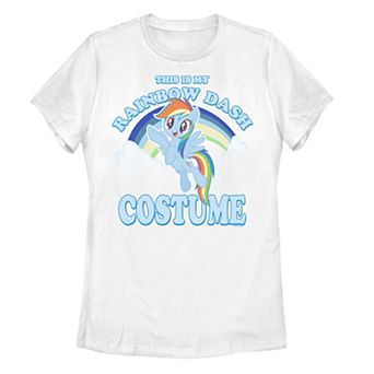 Juniors' My Little Pony Rainbow Dash Halloween Costume Graphic Tee