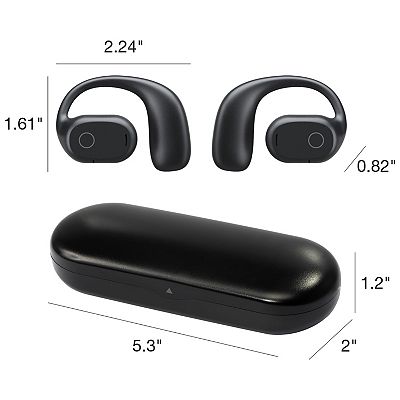 iLive 16mm Driver Clear Truly Wireless Open Ear Earbuds