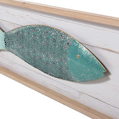 School Fish Panel Wall Decor 3-piece Set