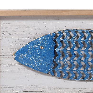 School Fish Panel Wall Decor 3-piece Set
