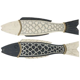 Couple Fish Wall Decor 2 pc Set