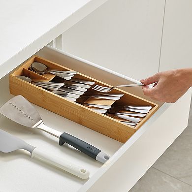 Joseph Joseph DrawerStore Bamboo Cutlery Organizer